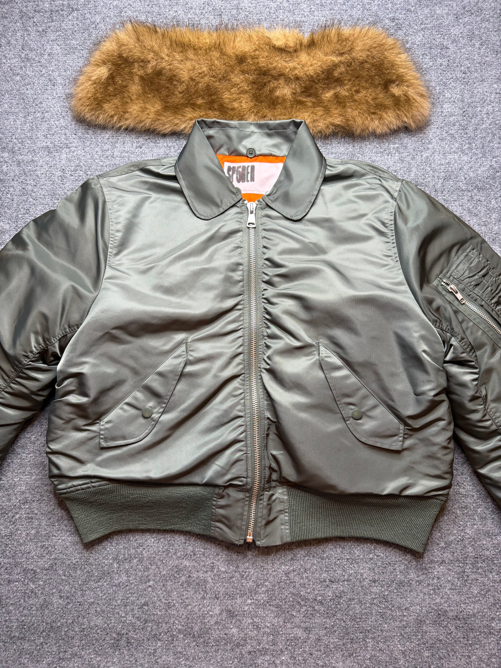 FW25 Sweet Tooth Delivery Sp5der Flight Jacket