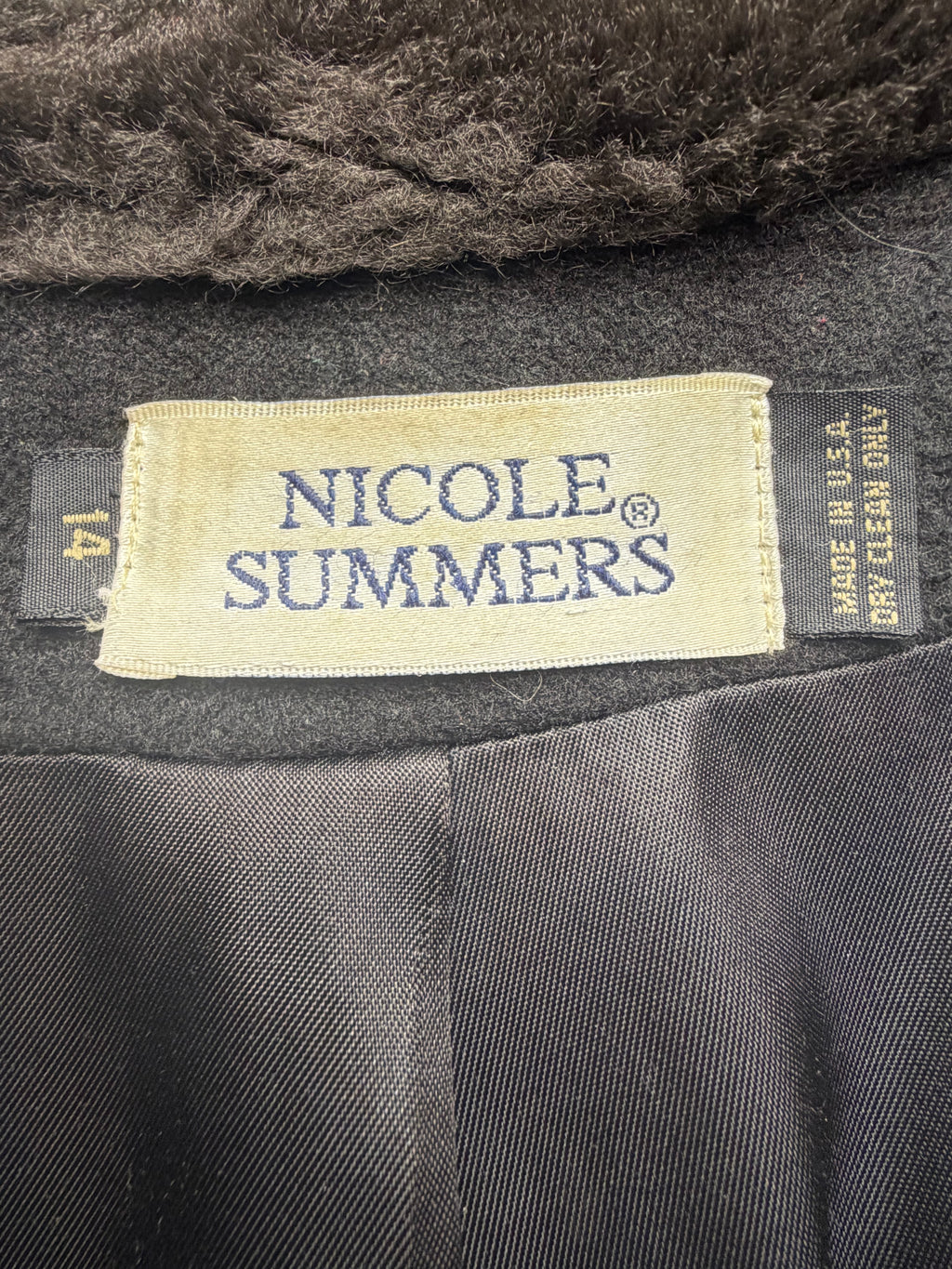Vintage Nicole Summers Jacket