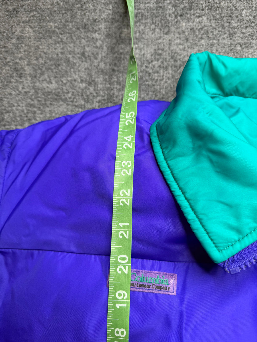 Vintage 1990s Columbia Sportswear Reversible Puffer Jacket