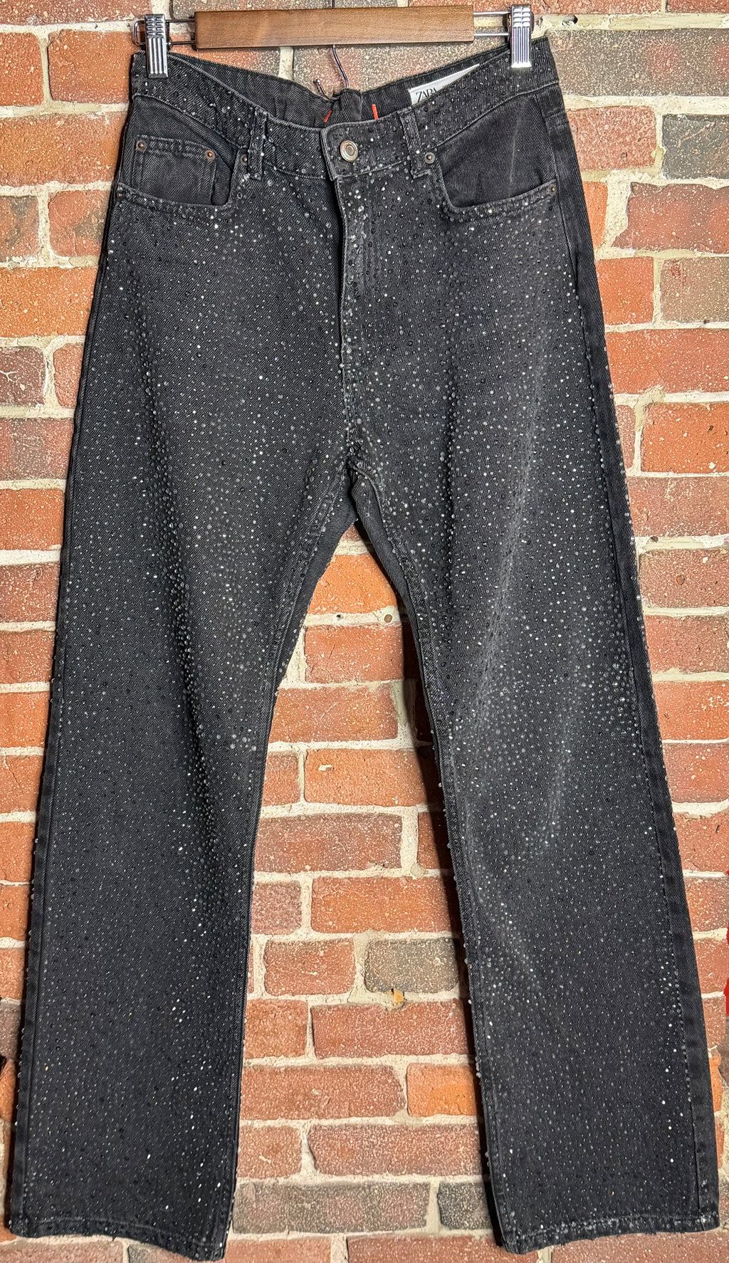 Zara Rhinestone Jeans