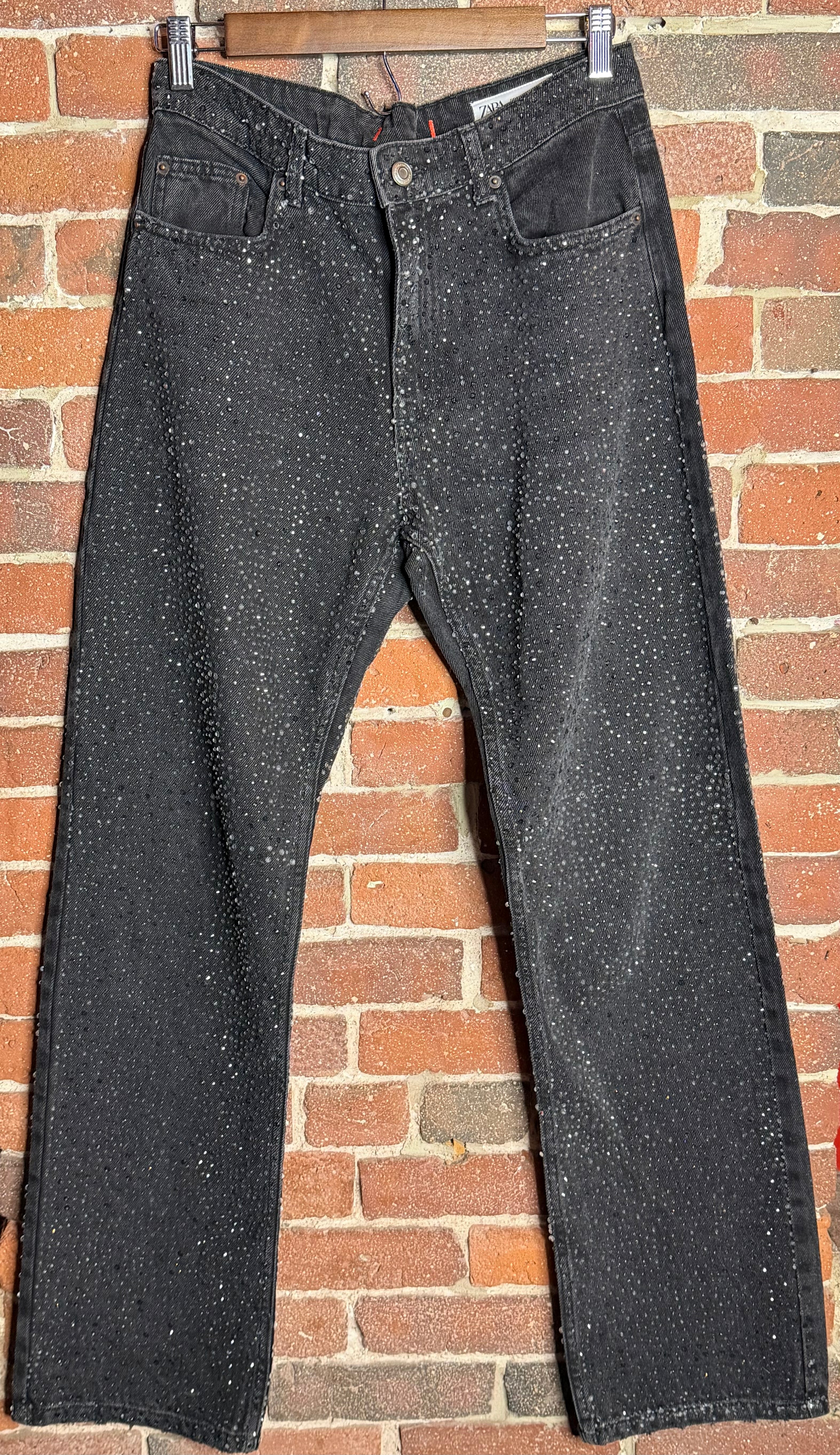 Zara Rhinestone Jeans