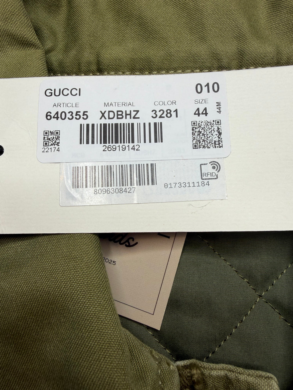 Gucci x Disney Donald Duck Military Jacket