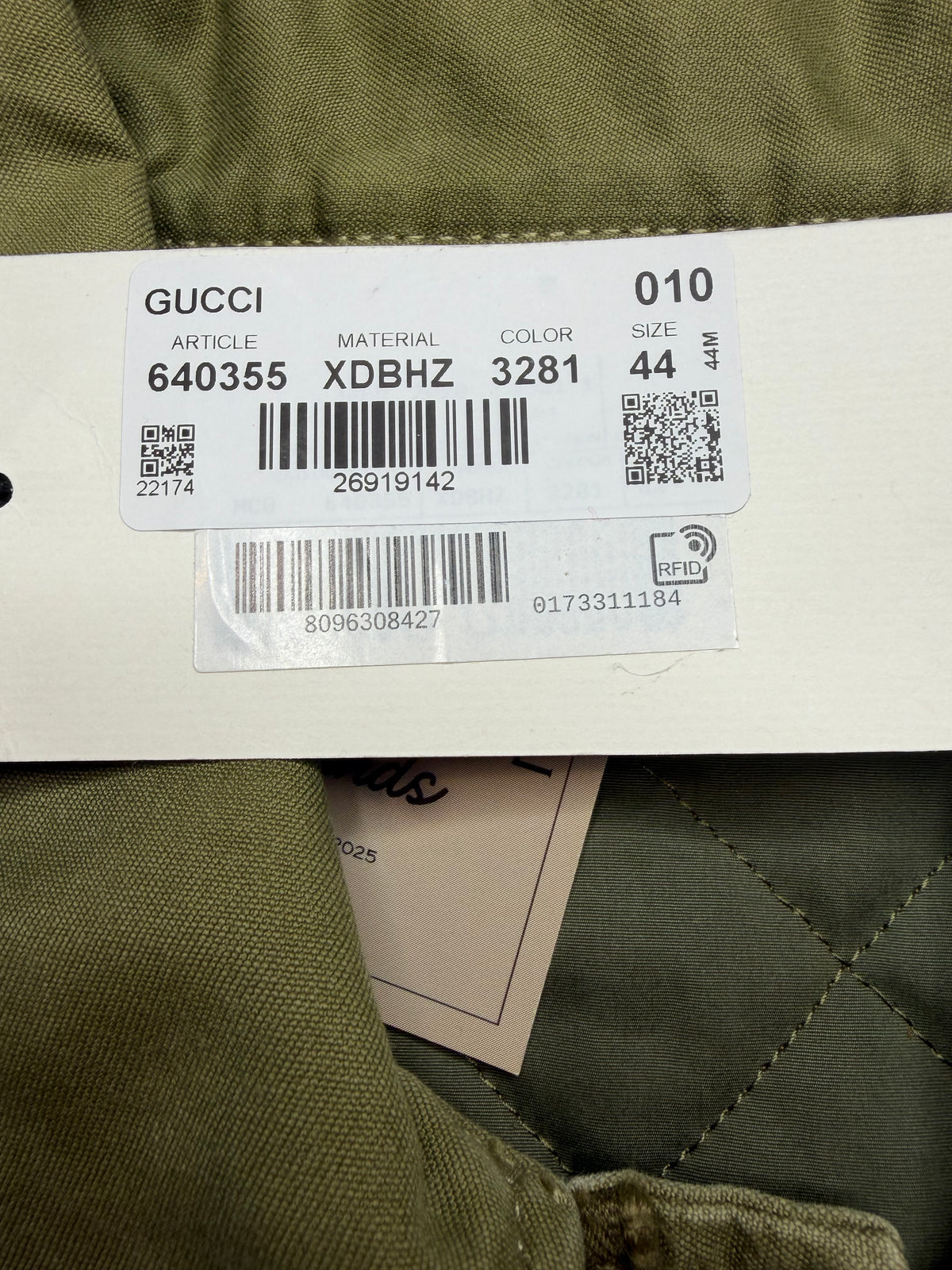 Gucci x Disney Donald Duck Military Jacket