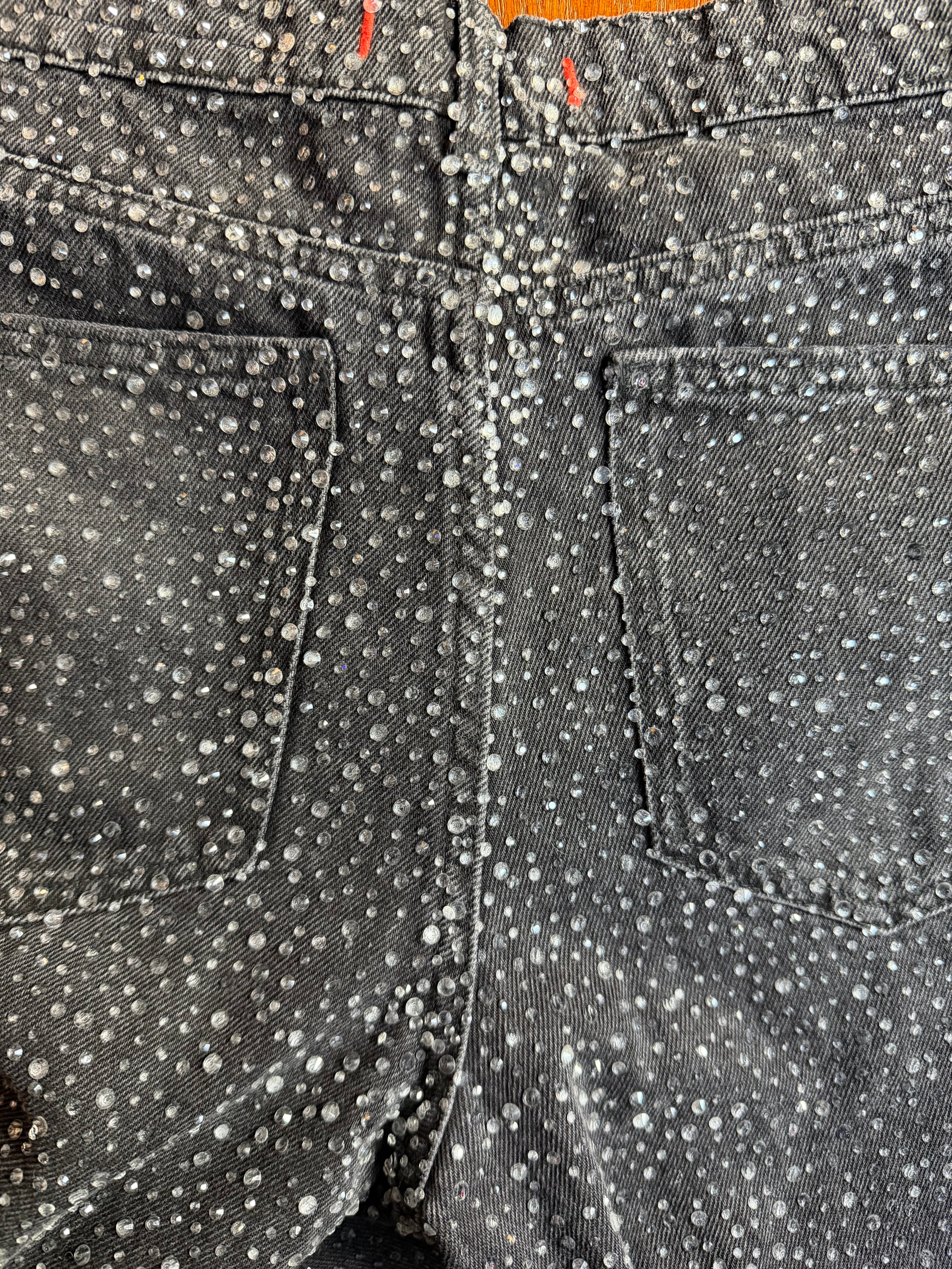 Zara Rhinestone Jeans