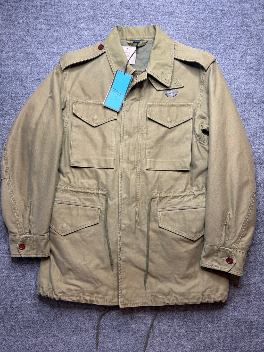 Gucci x Disney Donald Duck Military Jacket