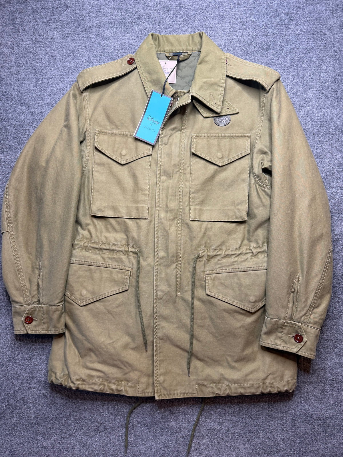 Gucci x Disney Donald Duck Military Jacket