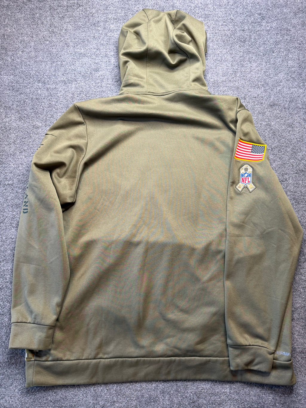 NFL Therma-Fit Patriots Salute to Service Hoodie