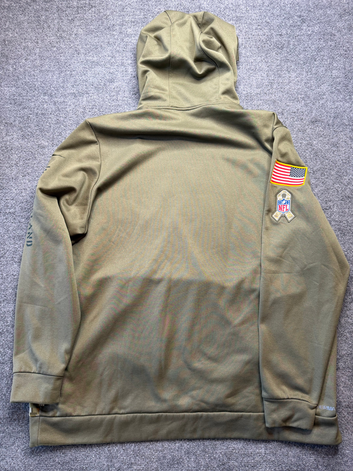 NFL Therma-Fit Patriots Salute to Service Hoodie