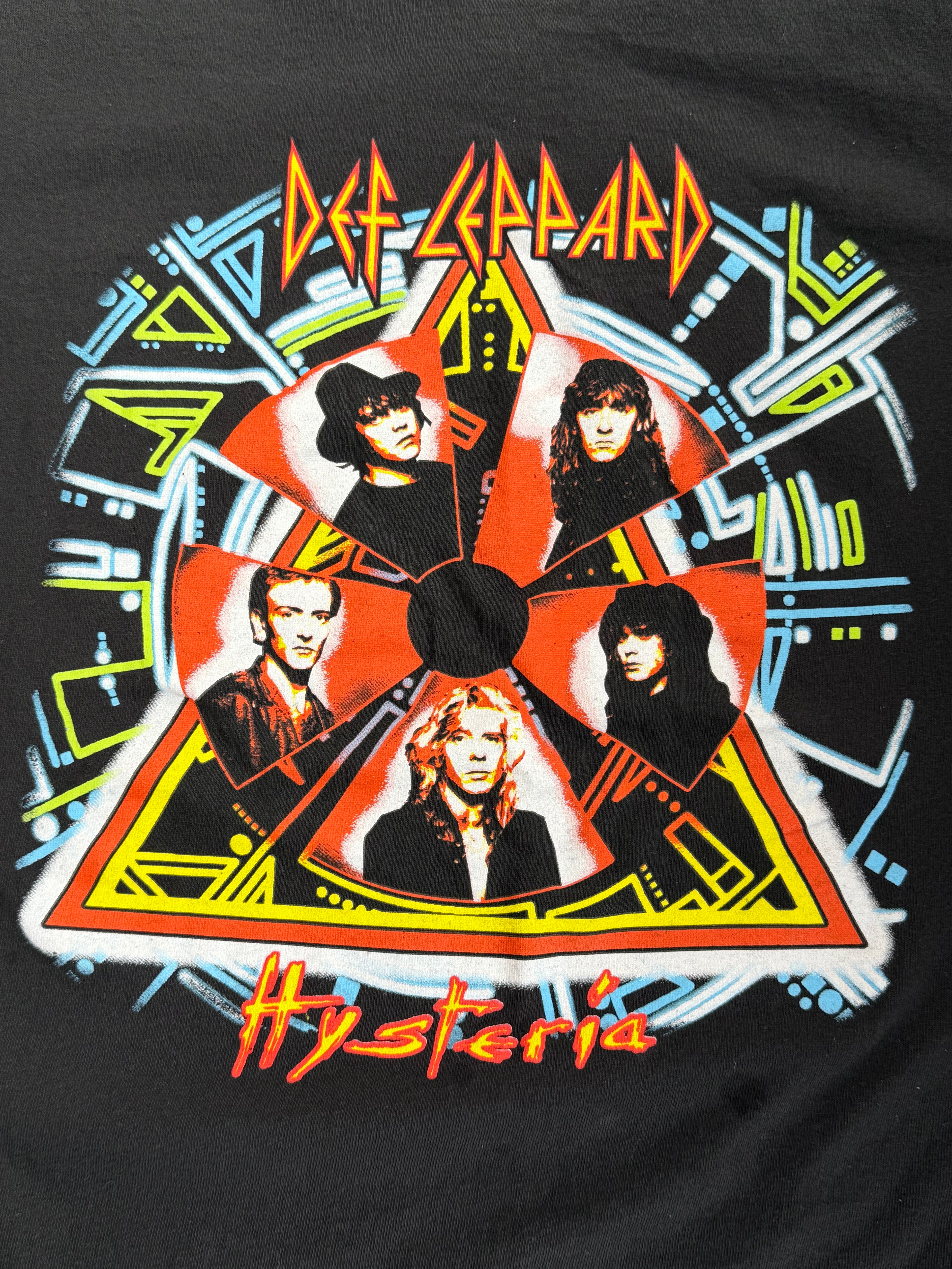 Vintage Def Leopard Hysteria Tour Tee