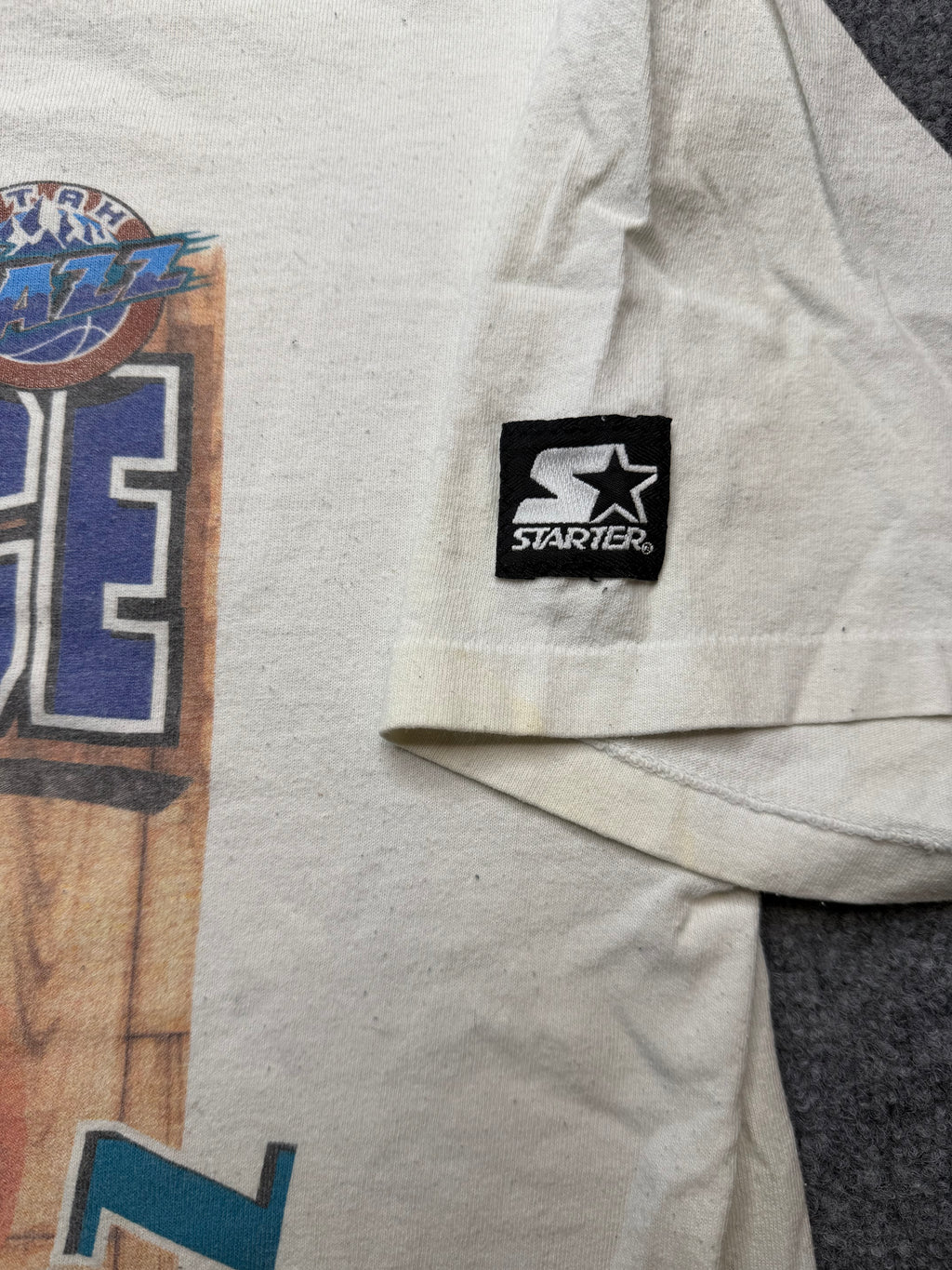 Vintage Starter Western Conf. Champions Utah Jazz Tee