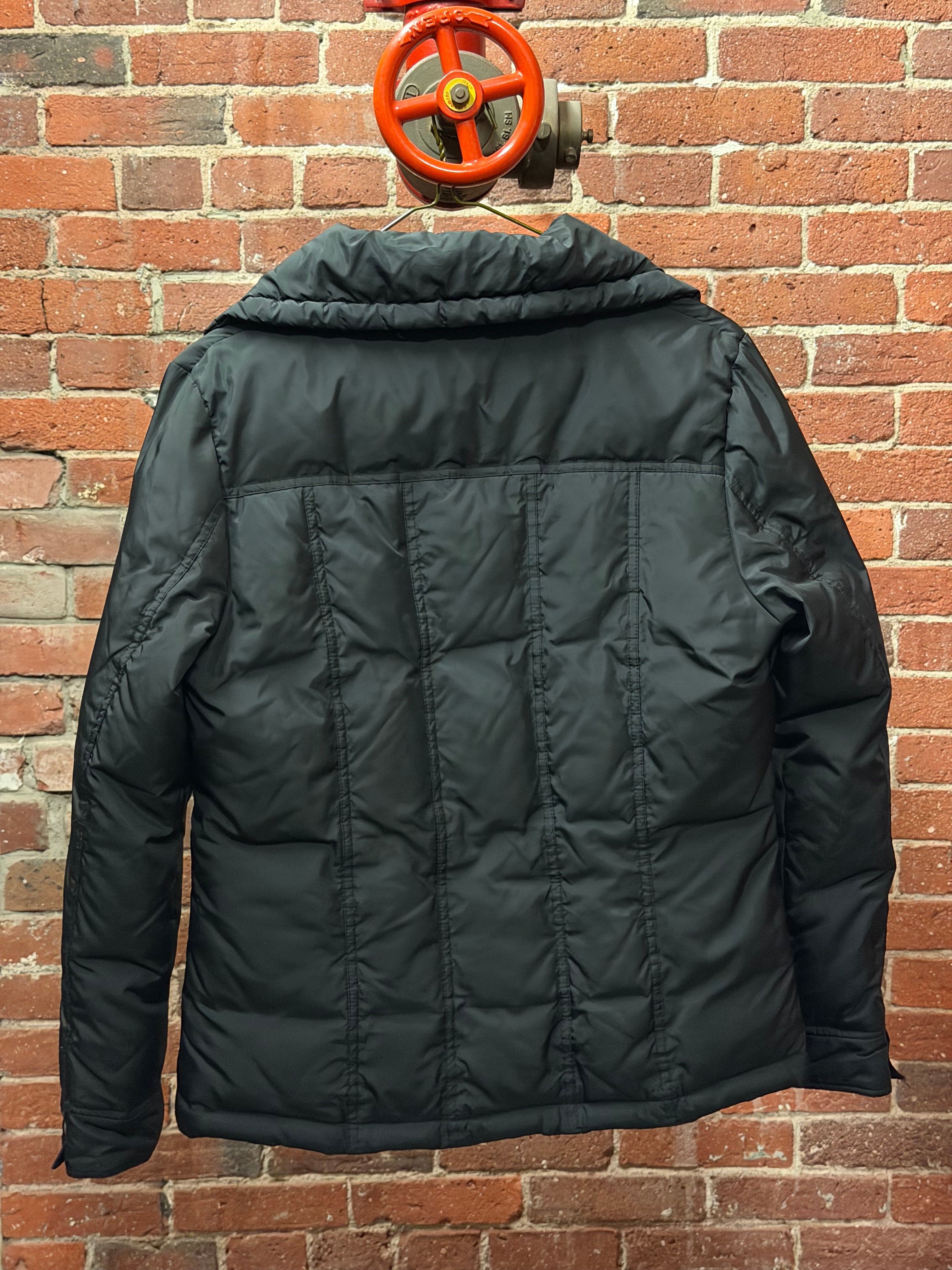 SALE Vintage DKNY Black Quilted Puffer Jacket With Logo Lining