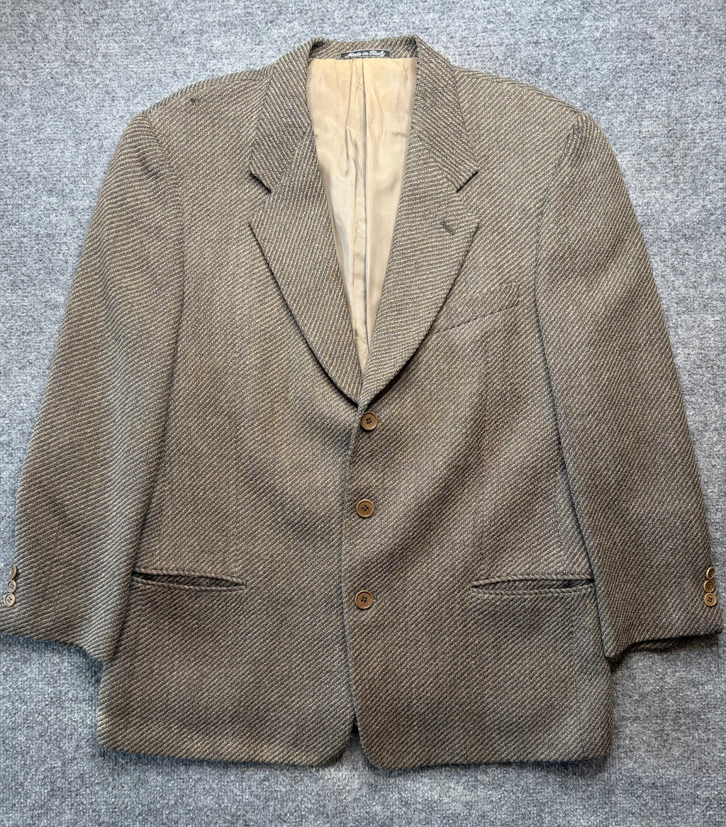 Mani 1990 Tweed Wool Blend Blazer