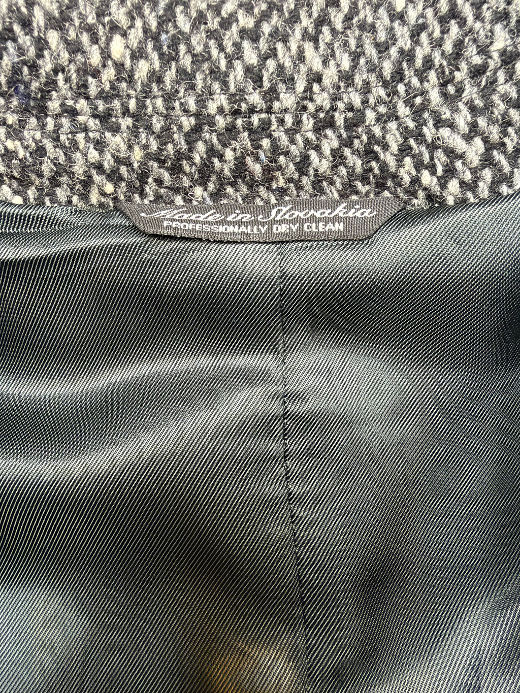 Torriani 1990s Tweed Overcoat