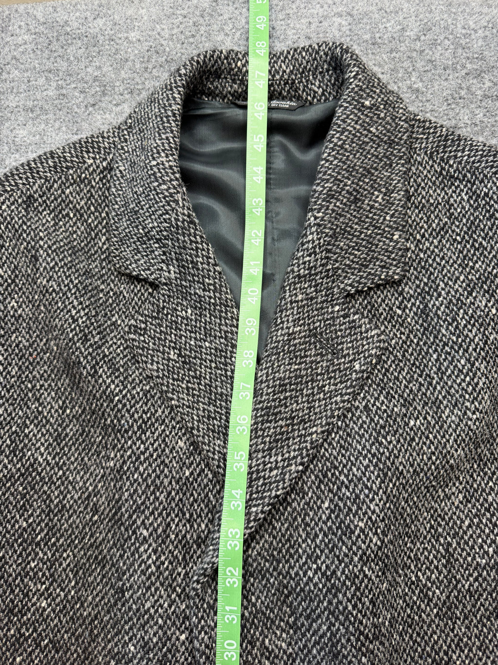 Torriani 1990s Tweed Overcoat