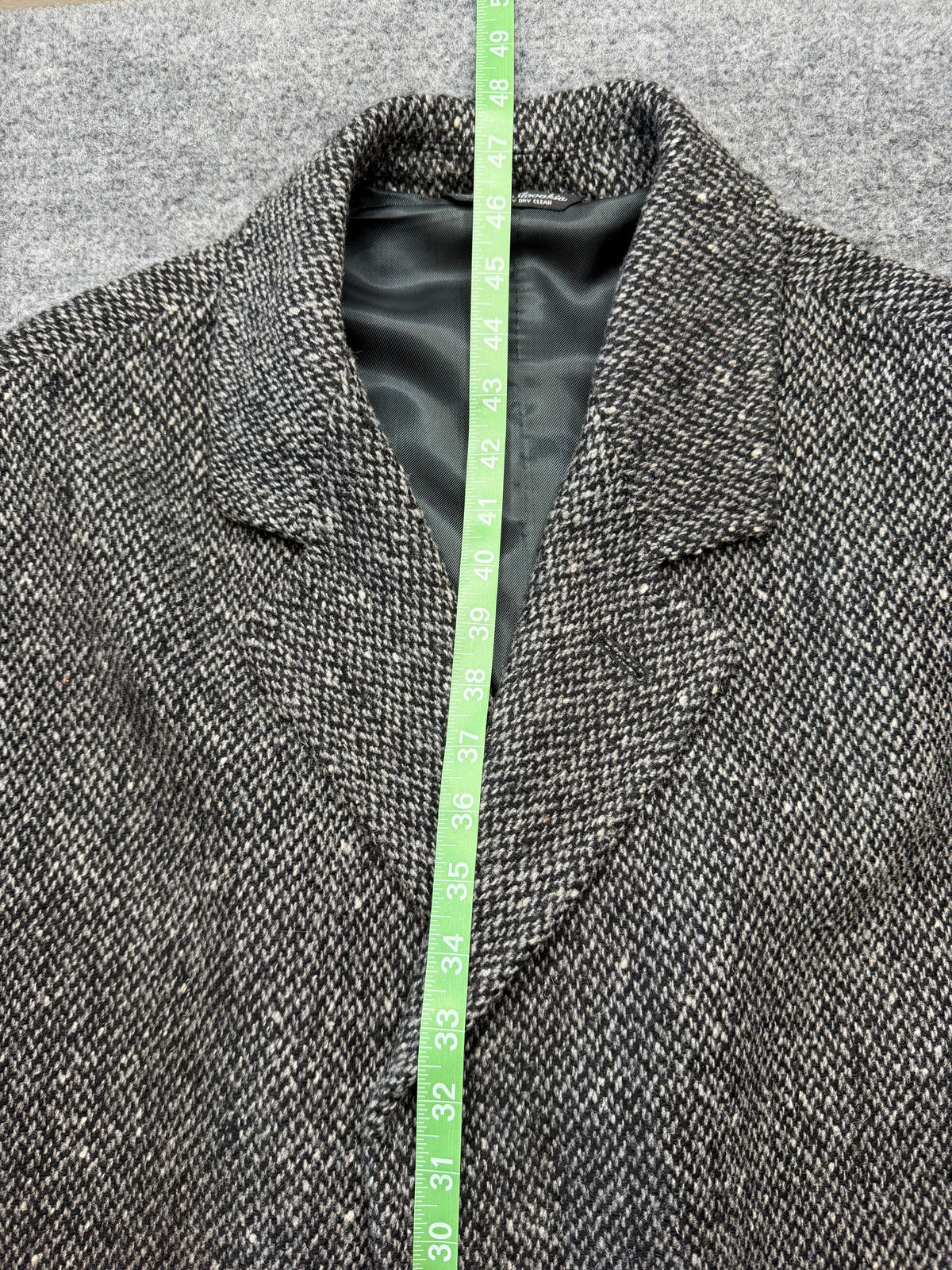 Torriani 1990s Tweed Overcoat
