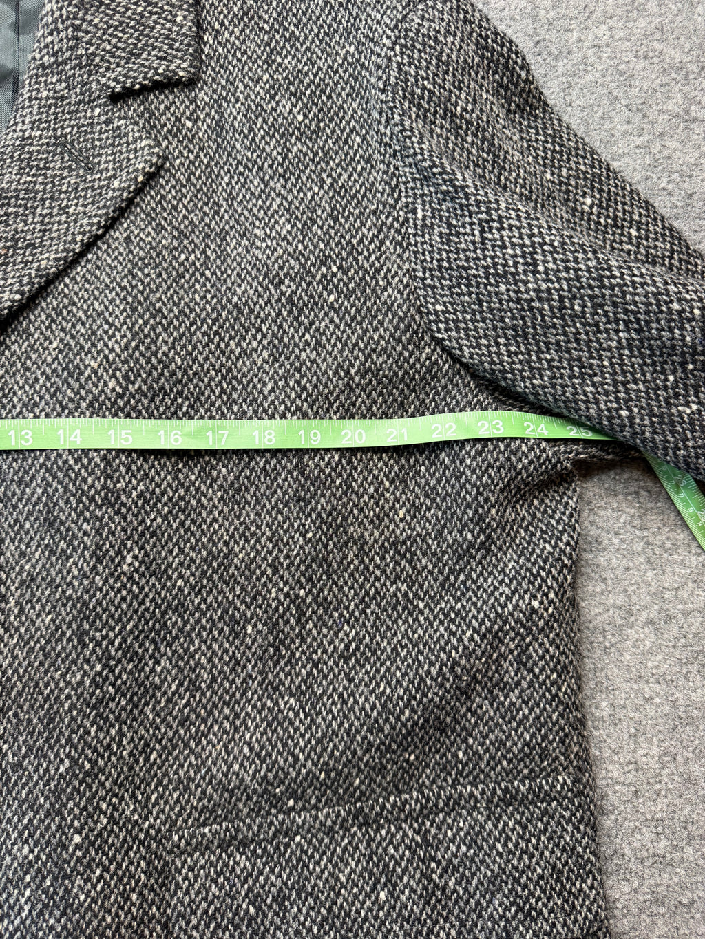 Torriani 1990s Tweed Overcoat
