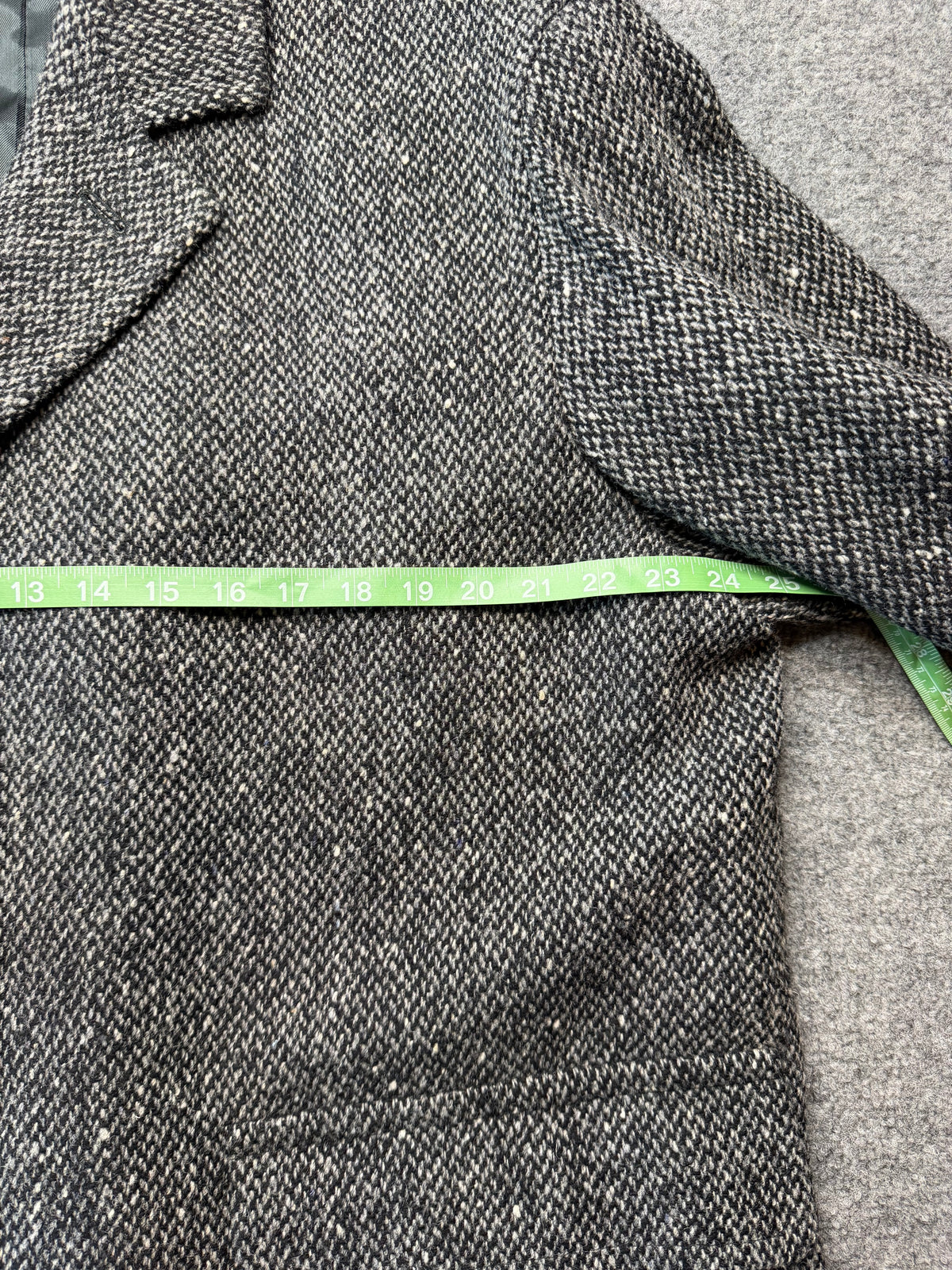 Torriani 1990s Tweed Overcoat