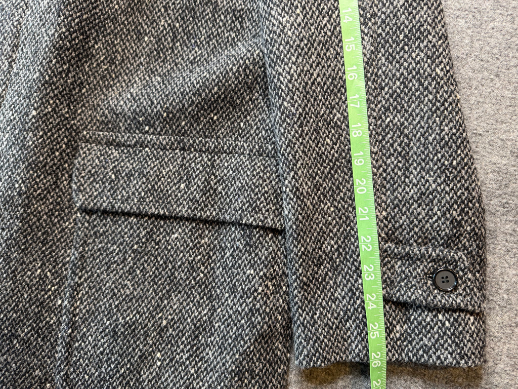 Torriani 1990s Tweed Overcoat