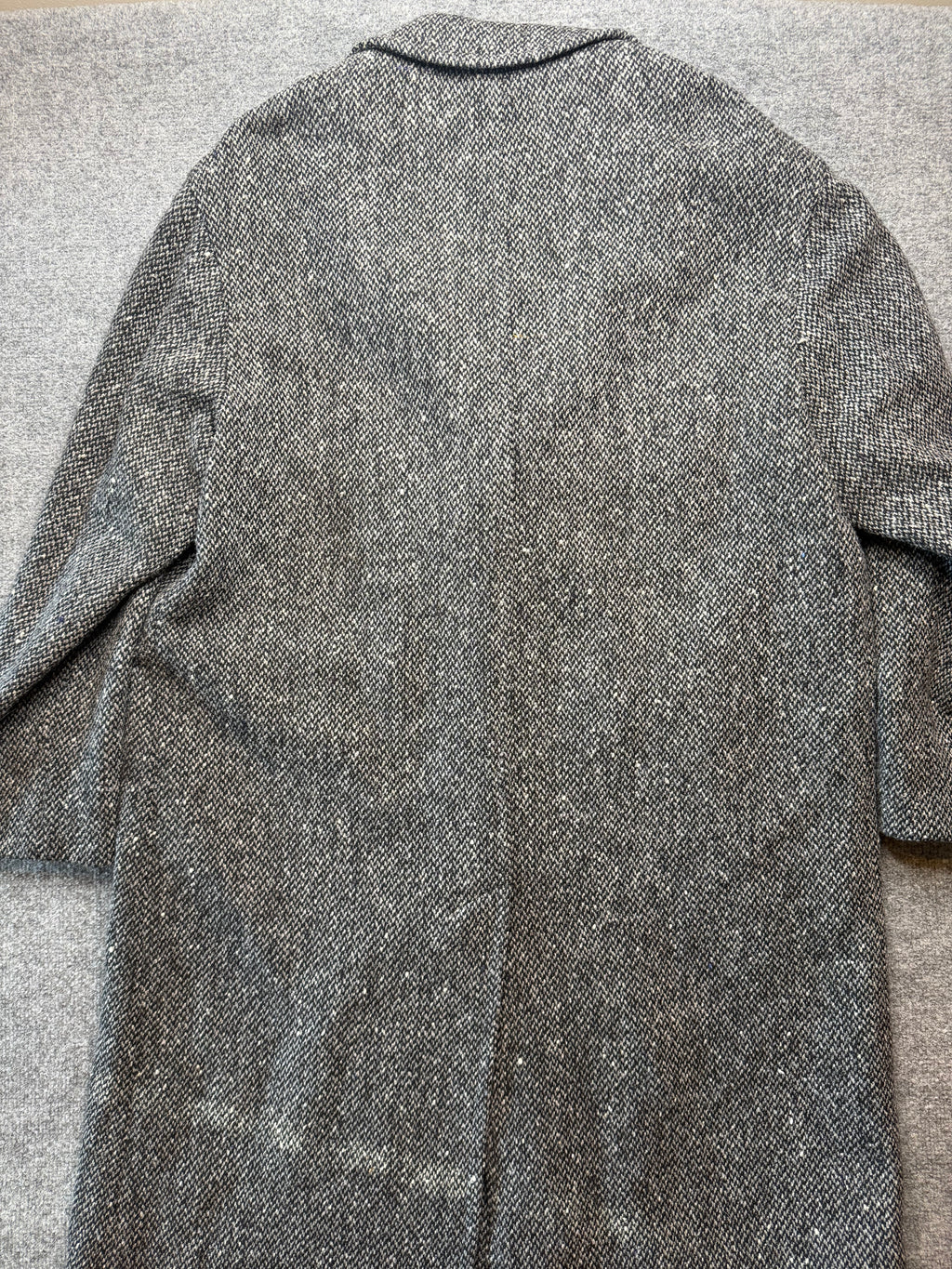 Torriani 1990s Tweed Overcoat