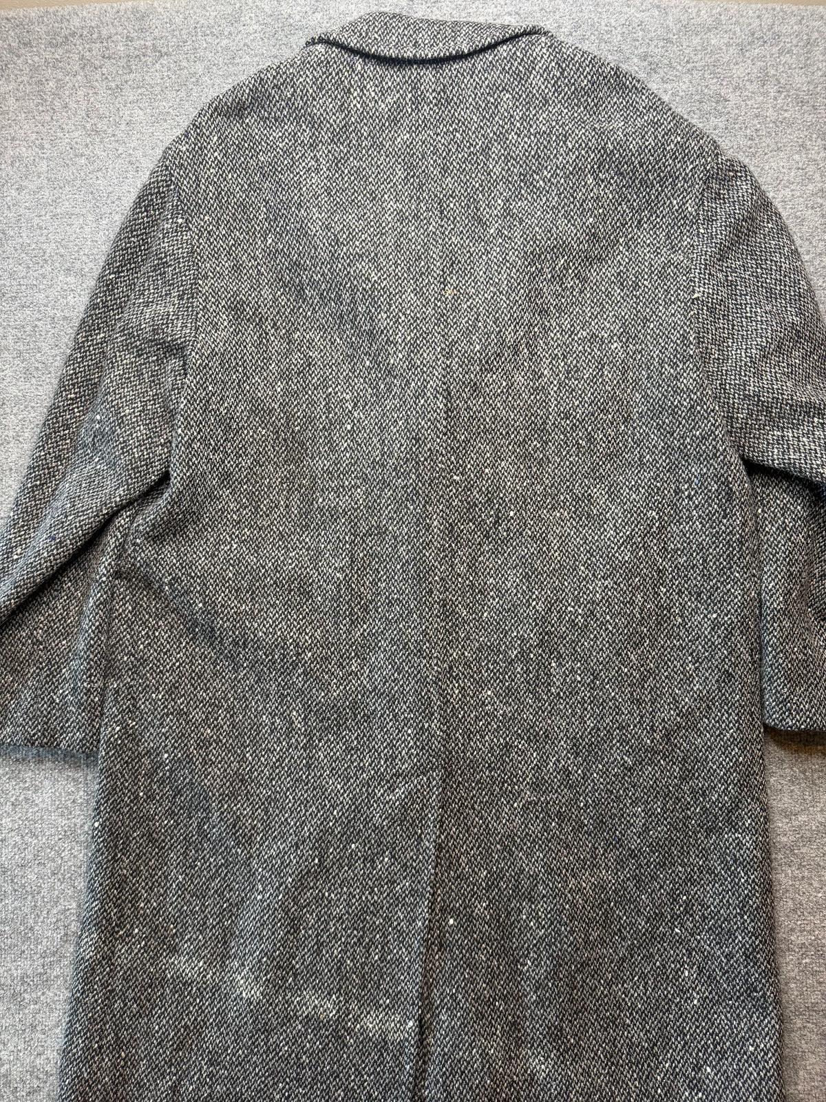 Torriani 1990s Tweed Overcoat